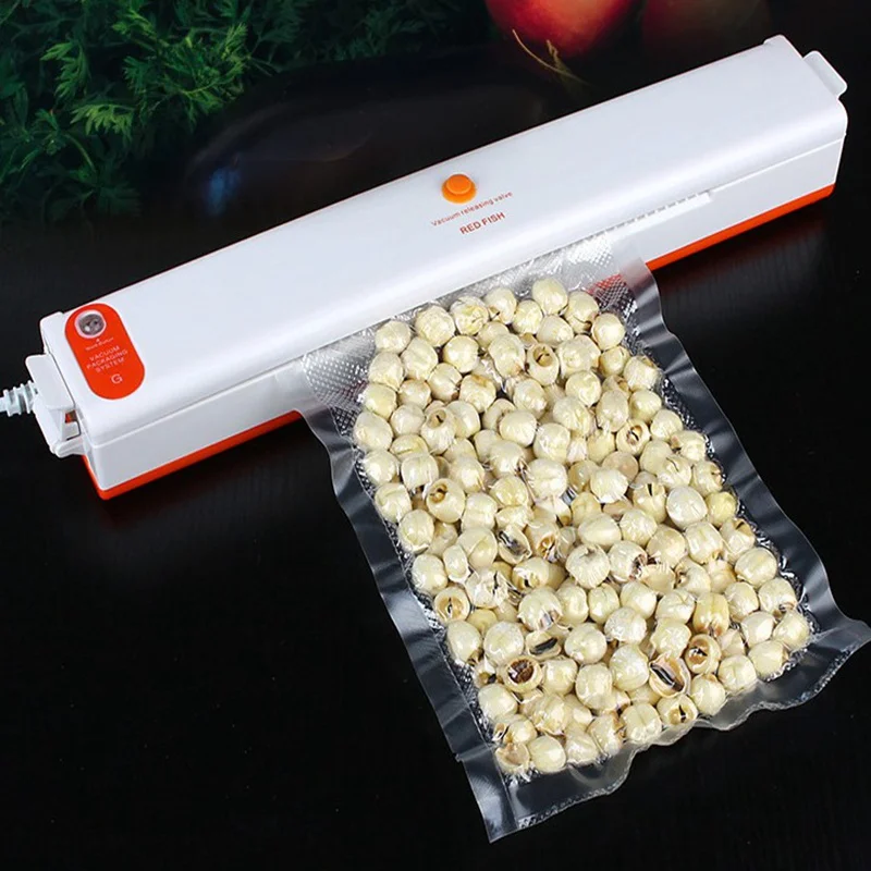 

220V Vacuum Food Sealers Packaging Machine Kitchen Appliances Vacuum Sealing Machine Film Container Food Sealer Saver