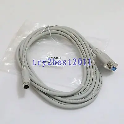 

DHL/EMS 10 Sets Programming cable for Delta DVPCAB215 DVP series PLC RS232 interface -C1