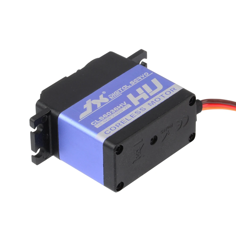 Coreless de jx Sobresselentes do Helicóptero de rc 35kg para Peças Servo Digital Cls6036hv 11 Servo digital coreless de jx cls6036hv 35kg
