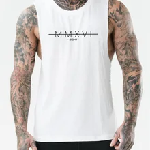 Новинка, стильный жилет для занятий фитнесом, без рукавов, мужской жилет для занятий спортом, фитнесом, бегом, упражнениями, хлопковый жилет