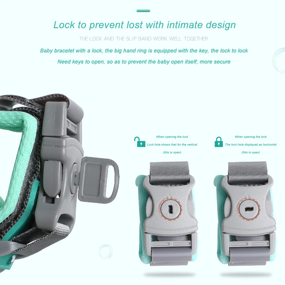 Pudcoco 360 ° анти-потеря WristLink твердый Тяговый канат унисекс для детей ясельного возраста ПУ пластик регулируемый ремень безопасности поводок ремень От 1 до 12 лет