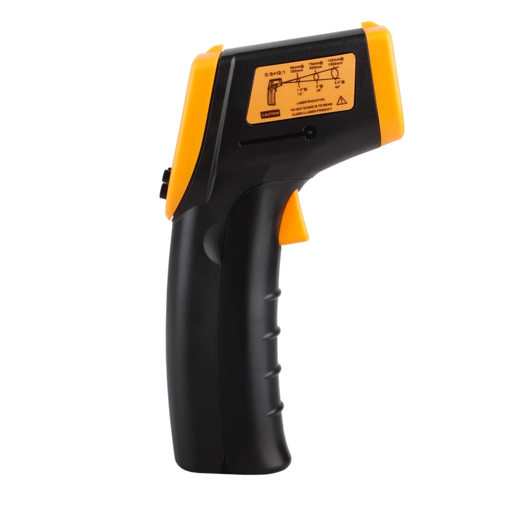 

LCD Digital Electronic Thermometer IR Infrared Thermal Imager Handheld Non-Contact Laser Pyrometer Point Gun Thermometer