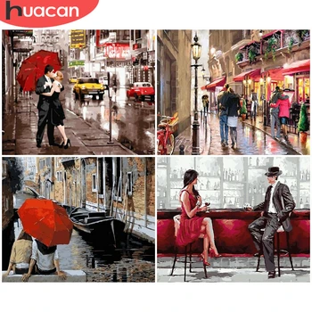 

HUACAN DIY Pictures By Numbers Portrait Painting By Number Figure Hand Painted Paintings Art Drawing On Canvas Kits Home Decor