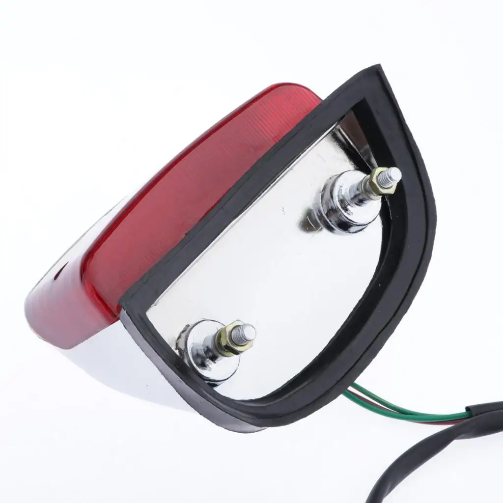 ABS Plastic - Red Taillight Brake Tail Light for Honda Rebel CA 250 CMX 250C