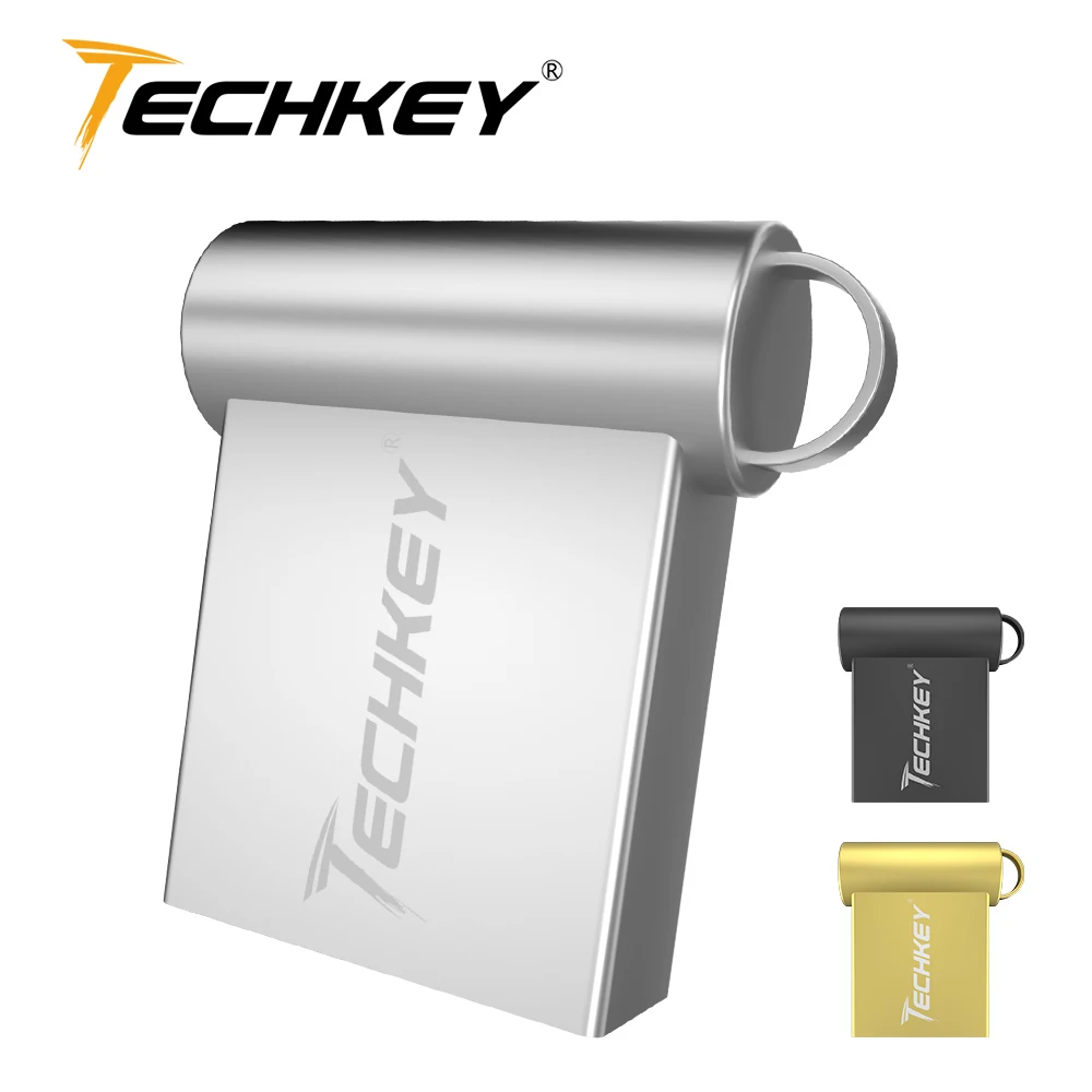 TECHKEY Memory Stick устройство для хранения мини-ручка флешки 8 Гб 16 64 ГБ 32