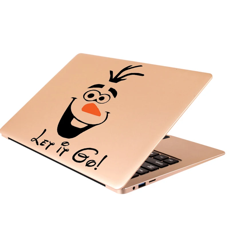 Funny Snowman Olaf Let It Go Wall Stickers Bedroom Window Home Decor Disney Frozen 2 Wall Decals Vinyl Mural Art Free Shipping
