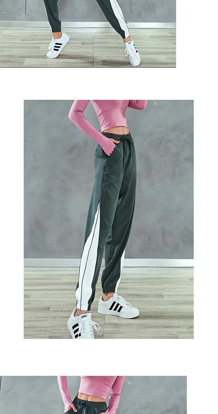 Diqueqi, женские лоскутные брюки, черные, узкие брюки, уличная одежда, брюки-карго, свободные, для бега, брюки для женщин,, спортивные штаны