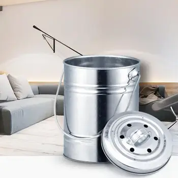 

Compost Bin Breathable Washable Stainless Steel Trash Storage Can Garbage Bucket For Kitchen Countertop