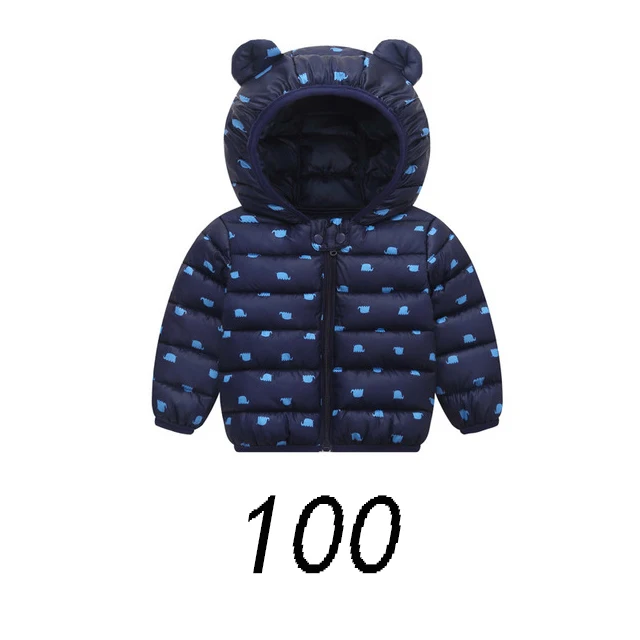 Medoboo Baby Winter Warm Coat Girls Boys Child Jacket Baby Clothes Newborns Coveralls Snowsuit Hooded Jacket Coat Tops Outerwear - Цвет: ME0201-N100