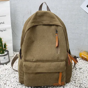 

2020 Fashion Women Durable Canvas Backpacks Large Capacity High Quality Durable Portable Bags Package Simple Shoulder Bags#BL1
