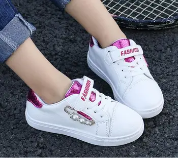

Girls shoes spring autumn new big children's soft breathable casual shoes children students children's sports shoes Size 27-36