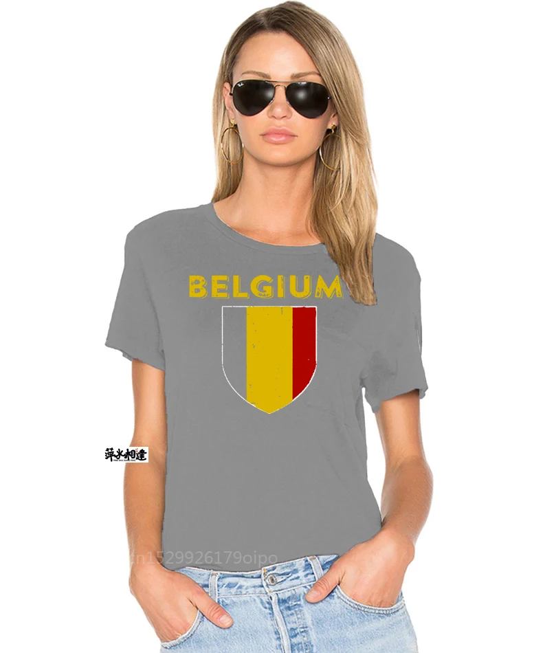 Belgium Flag Belgisch Voetbalelftal Soccer Ball Football Pride Mens T-shirt 