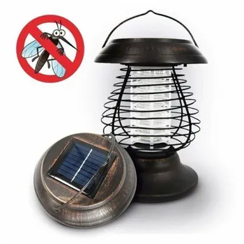 

1Pc Portable Mosquito Killer Lamps Retro Solar Powered Electronic Mosquito Killer Lights Home Supplies