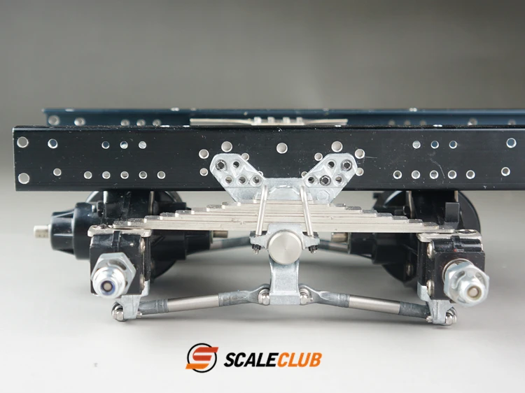 Scaleclub Tamiya 1/14 трактор грязевая головка имитация металла Двухосная задняя подвеска Chiaki подвеска