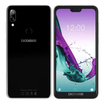 

DOOGEE Y7 SmartPhone 5.84" 3GB RAM 32GB ROM SC9863A 1.6GHz Quad Core Android 8.1 16.0MP 3360MAH Fingerprint 4G LTE Mobile Phone