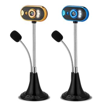 

Computer camera desktop notebook home video usb free drive HD with microphone night vision