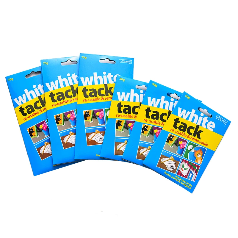 Reusable Adhesive Clay White Tack