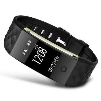 

S2 Smart Wristband Blood Oxygen Pressure Heart Rate Monitor Waterproof Fitness Tracker Pedometer for Android IOS