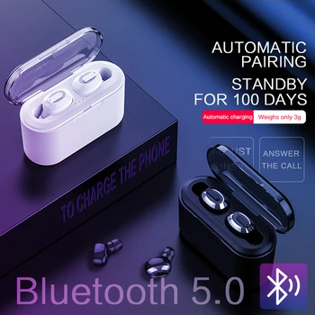 

TWS 5.0 Bluetooth Earphone 3D Stereo Wireless Earphone with Dual Microphone GX133