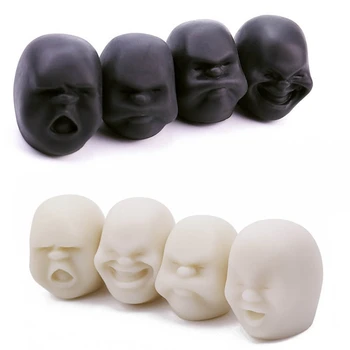 

Human Face Vent Ball Toys Anti-stress Toy Squeeze Gadget Ball Jokes Funny Toys For Children