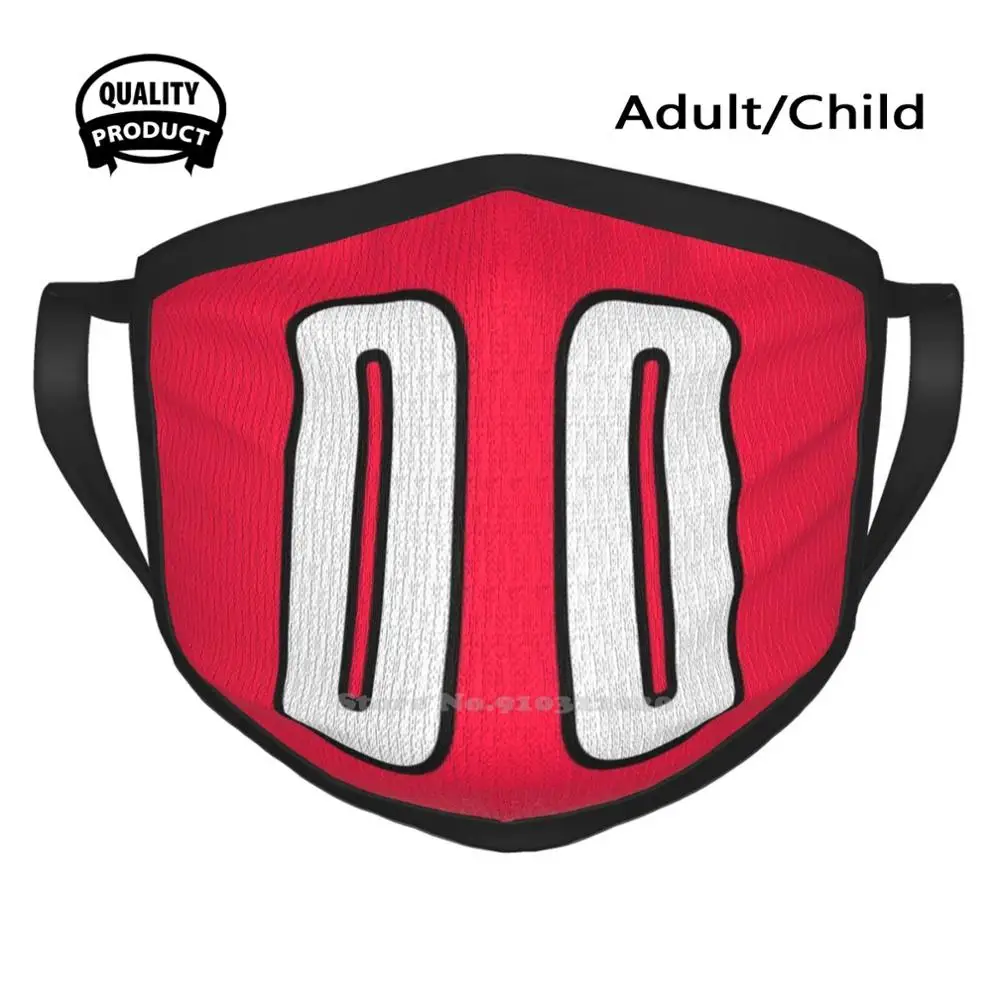 

Melo Carmelo Anthony 00 Basketball Red Jersey Statement Edition Soft Warm Winter Mouth Masks Basketball Melo Carmelo Anthony