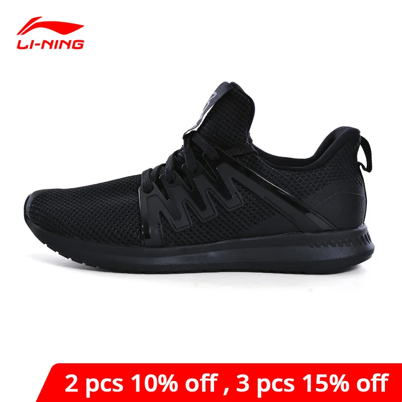 Li Ning Мужская беговая Обувь светильник дышащая носимая подкладка li ning удобная