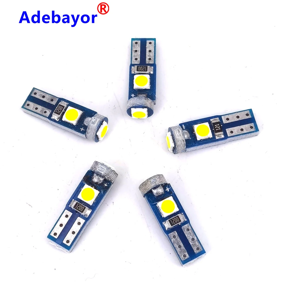 100Pcs T5 3030 SMD 73 74 3 LED �ڵ��� ���� ����� �ӵ��� Ÿ�� ������ Ŭ������ ���� ��� LED ����