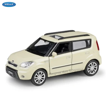 

WELLY 1:36 KIA Soul simulation alloy car model machine Simulation Collection toy pull-back vehicle