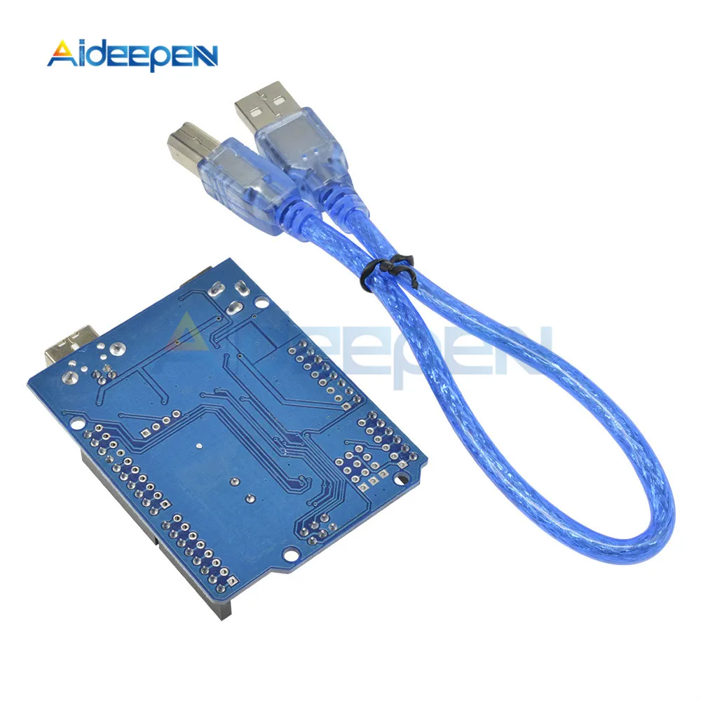 UNO R3 MEGA328P CH340 CH340G для Arduino UNO R3 с usb-кабелем
