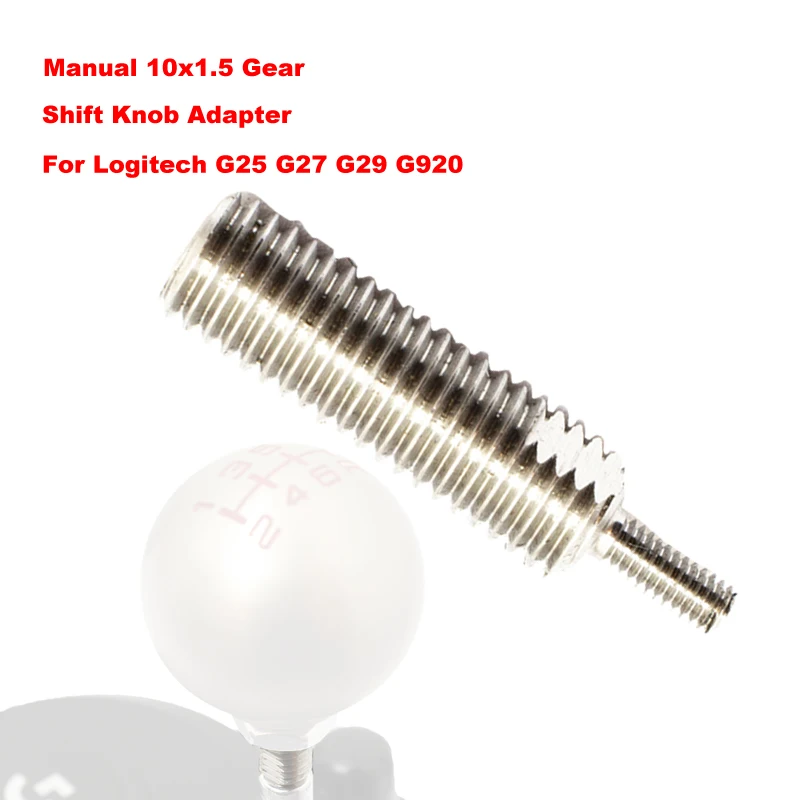 Manual M10x1.5 Gear Shifter Adapter For Logitech G29 G27 Modification