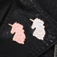 Алиэкспресс Лидер продаж брошь в виде единорога изысканный Универсальный ковбойский значок Единорог воротник брошь аксессуары