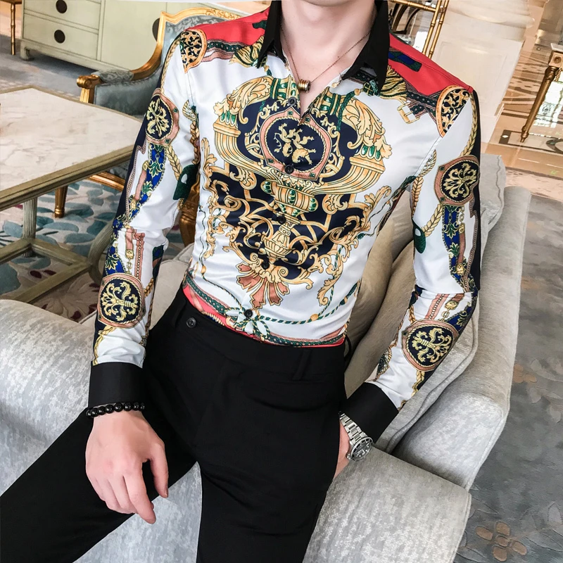 baroque mens shirt
