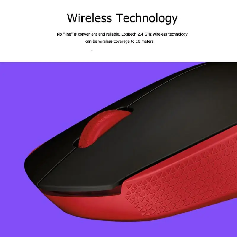 Оригинальная Беспроводная оптическая компьютерная мышь logitech M171 2,4G USB 1000 dpi для ПК/ноутбука