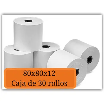 

30 rolls thermal paper 80x80 for receipt printers POS