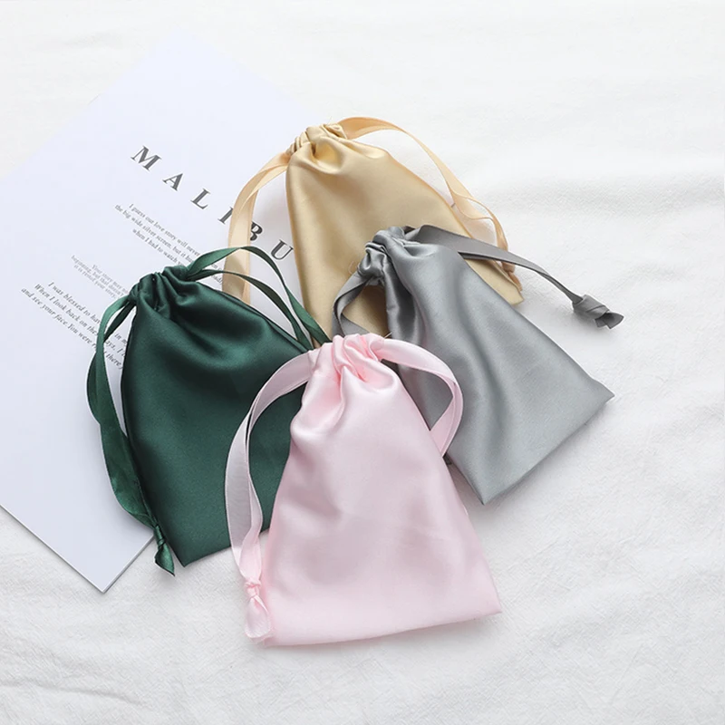 Eye Mask Eye Patch Silk Sleeping Eye Mask Carrying Pouch Bag Travel Sleep Eyeshade Women Man Nap Cover Comfortable Eye Patch Help Rest