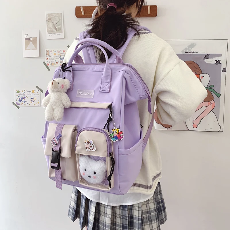 Kawaii Harajuku Style Preppy College Backpack - Limited Edition