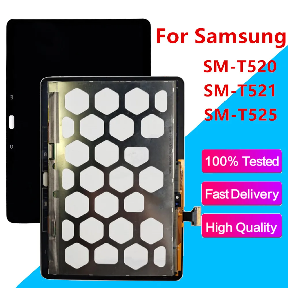 ЖК экран и дигитайзер сенсорного экрана для Samsung Galaxy Tab Pro 10 1 T520 T521 T525 полная сборка