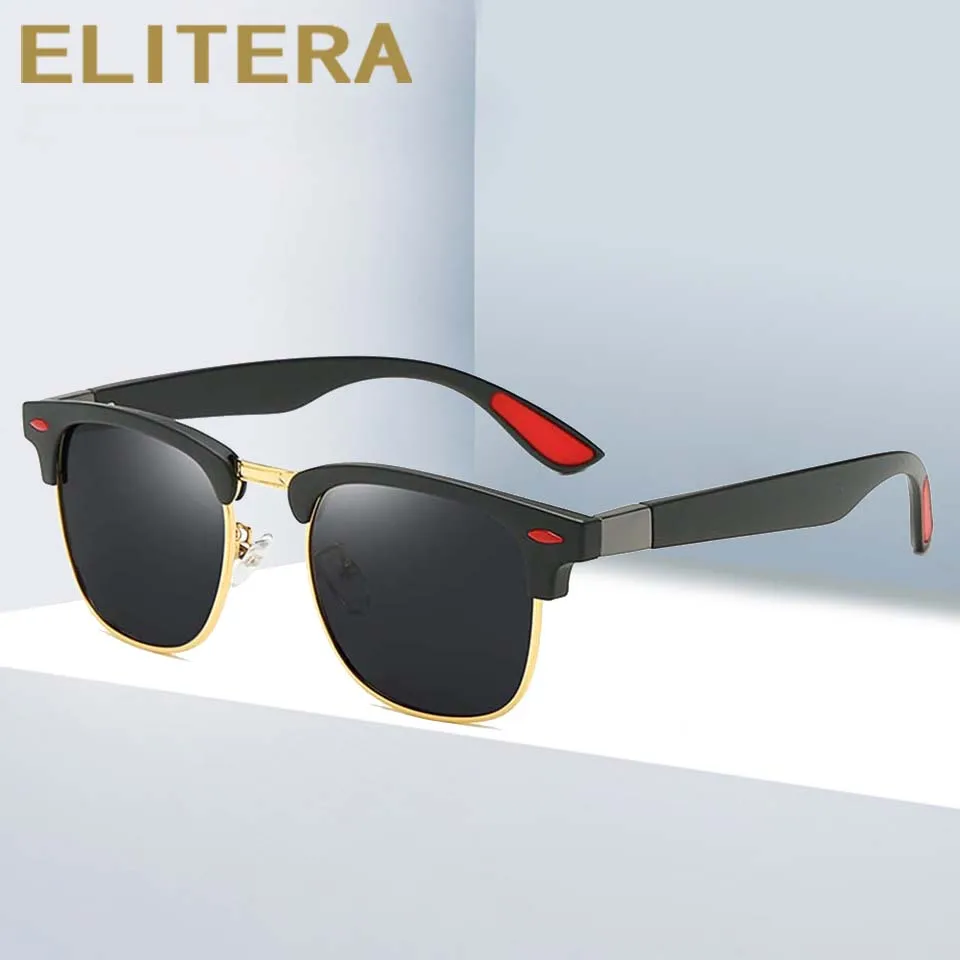 Роскошные солнцезащитные очки ELITERA для женщин и мужчин поляризационные