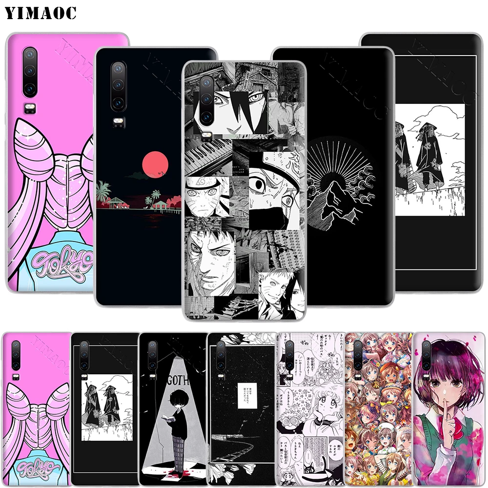 Чехол для телефона YIMAOC Dreamy манга Usagi Huawei Mate 30 20 10 Pro Lite Y6 Y7 Y9 Nova 2 3 3i 4 5i 2018 2019|Бамперы| |