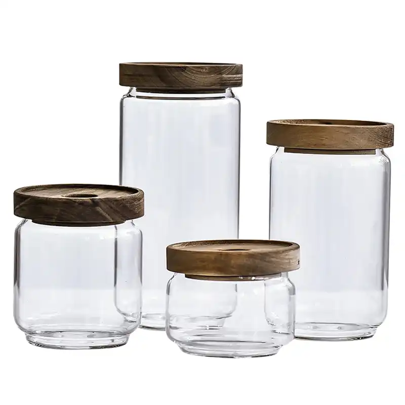 glass tea coffee sugar containers