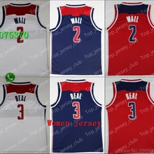 A+++ качественная женская футболка для взрослых#2 John Wall#3 Bradley Beal