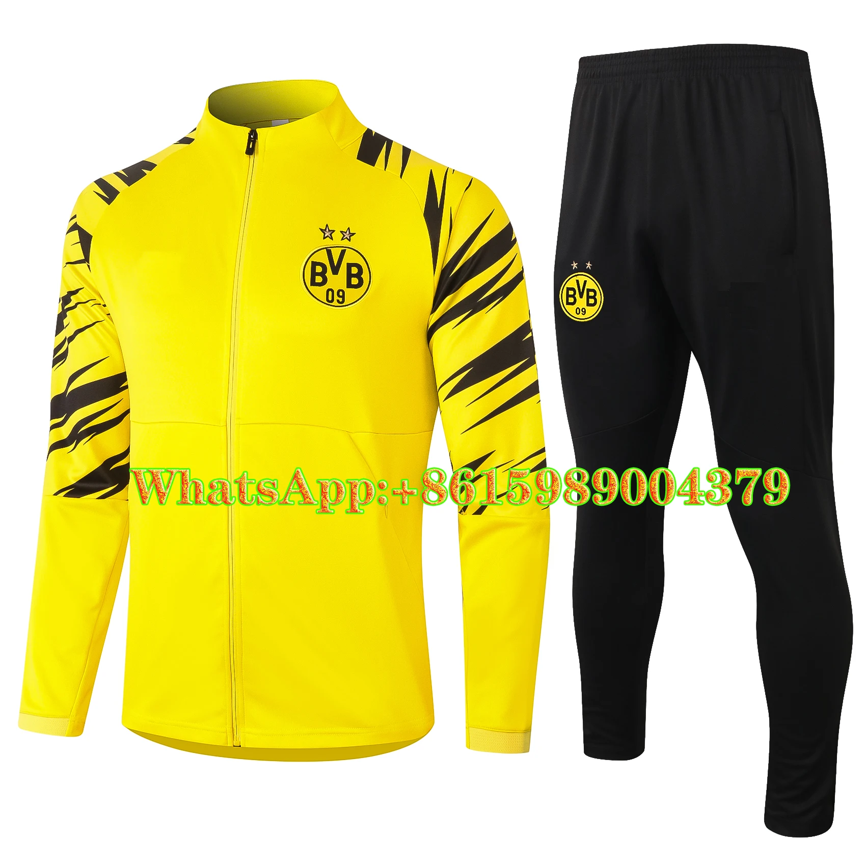 Traje de entrenamiento de fútbol de alta calidad para hombre, ropa deportiva, chaqueta de moda informal con cremallera, S-XXL, novedad de 2021