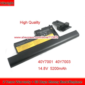 

Brand New High Quality 40Y7001 40Y7003 Battery for Lenovo ThinkPad X60 X60s X61 X61s 92P1170 40Y6999 14.8V 5200mAh