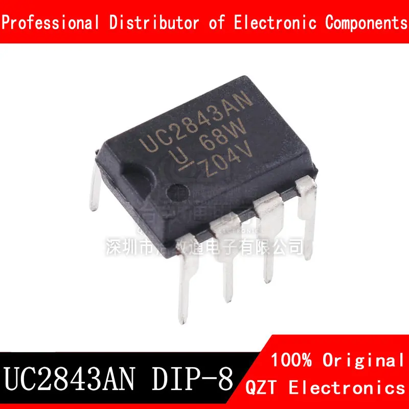 10pcs/lot UC2843AN DIP-8 UC2843 DIP8 UC2843BN DIP UC2843A UC2843B new original In Stock 50pcs lots pic12f675 i p 12f675 dip8 new original ic in stock