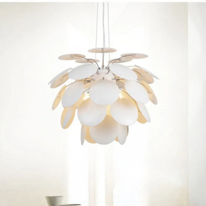 

New Modern design style Pinecone Shape Small pendant lights lamp livingroom metal Hanginglamp E27 lighting fxitures restuarant