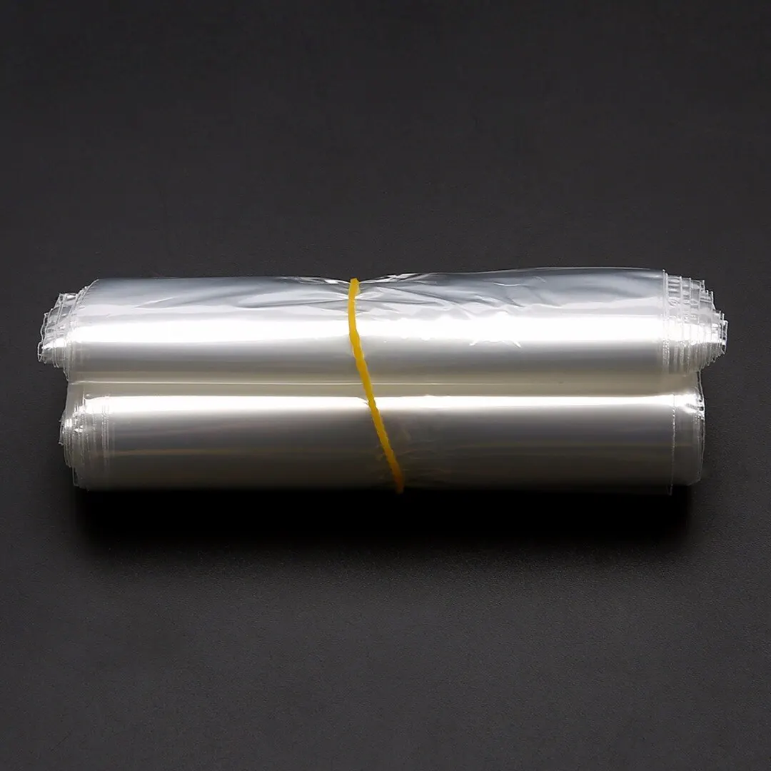 100Pcs Heat Seal Shrink Wrap Bags POF Transparent Shrink Wrap Film Bag For Gift Packing 100x160mm