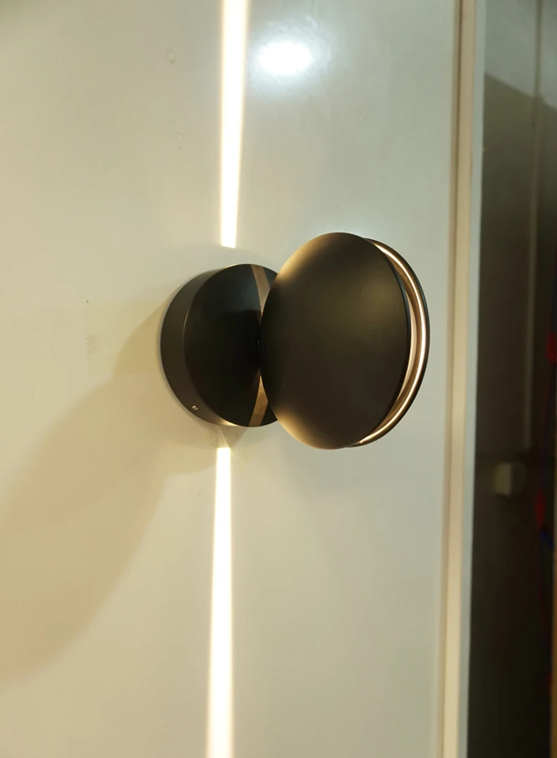 Conduziu a Lâmpada de Parede Conduziu a Iluminação Forro da Arandela v do Quarto do Corredor da Luz da Parede do Forro Exterior Impermeável Superfície Montada Decorativa 85-265 da Arandela 8w 11 Luminárias de parede