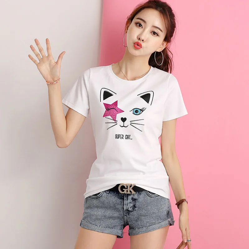 New Fashionable and comfortable breathable leisure women T - shirts | Женская одежда