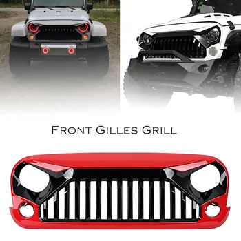

Car Racing Front Grill Grille Mesh Insert For Jeep Wrangler JK Rubicon Sahara 2007 2008 2009 2010 2011 2012 2013-2017 Auto Parts