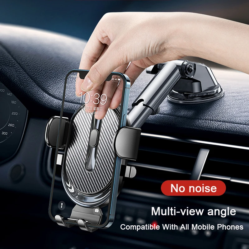 Arivn Sucker Car Phone Holder Universal In Cellphone Stand Mount GPS For iPhone 12 11 Pro Xiaomi Huawei Samsung | Мобильные телефоны